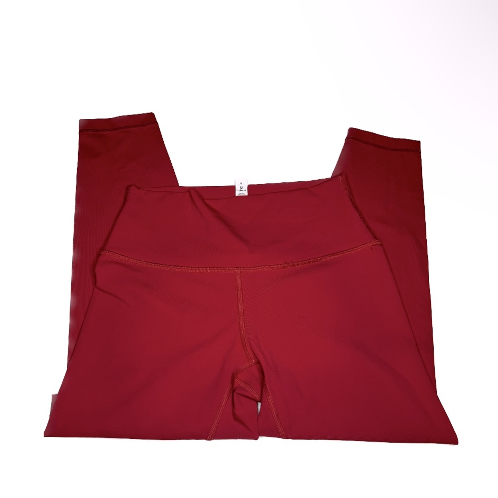 Lululemon Leggings Align size 6 Dark Red